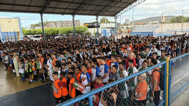 Escolas municipais, particulares e especiais participam de cerimônia de abertura dos JEMP